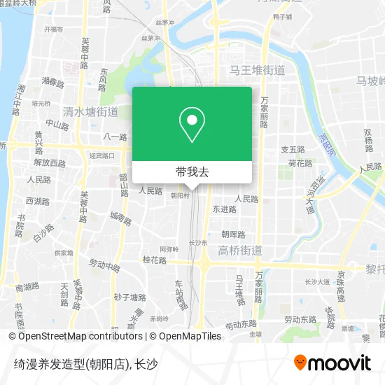 绮漫养发造型(朝阳店)地图