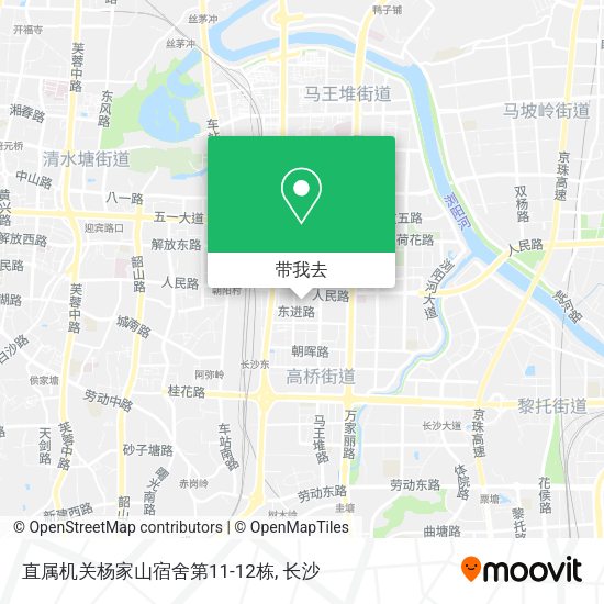 直属机关杨家山宿舍第11-12栋地图