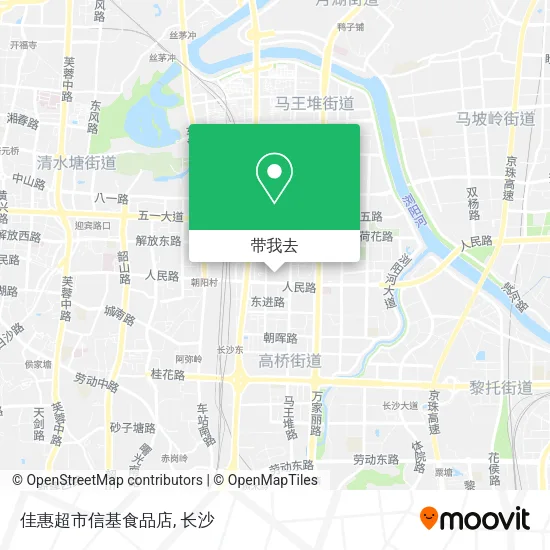 佳惠超市信基食品店地图