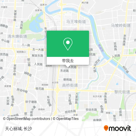天心丽城地图