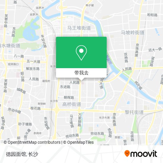 德园面馆地图