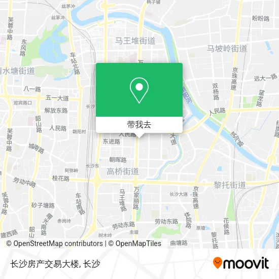 长沙房产交易大楼地图