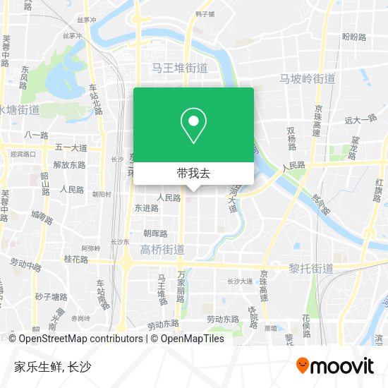 家乐生鲜地图