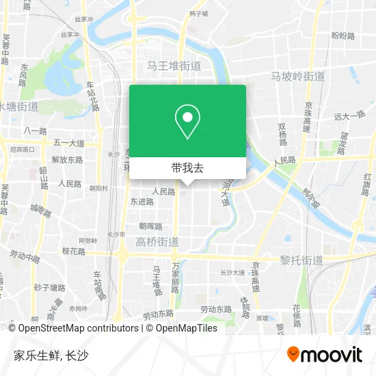 家乐生鲜地图