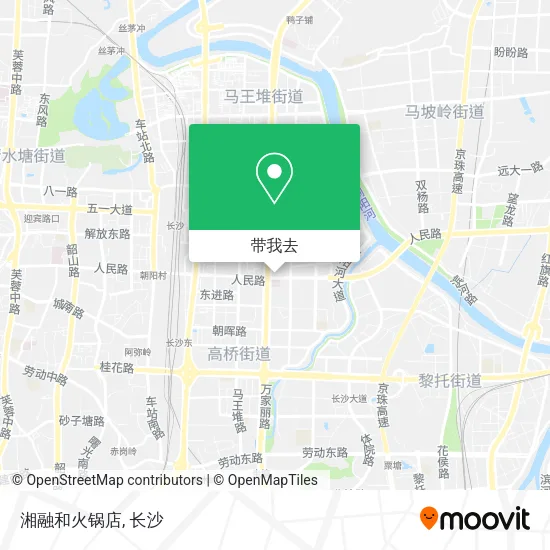 湘融和火锅店地图