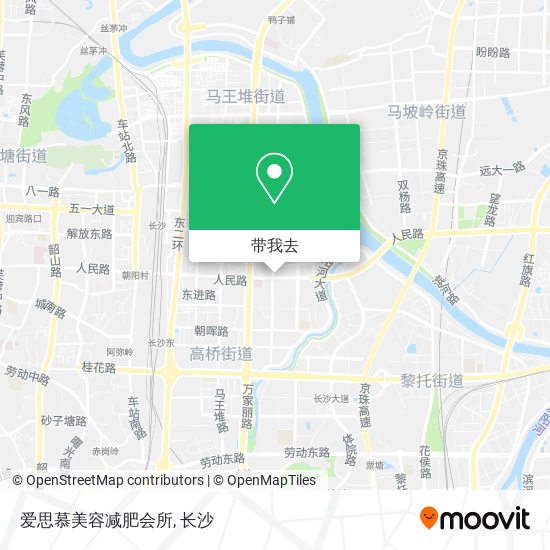 爱思慕美容减肥会所地图