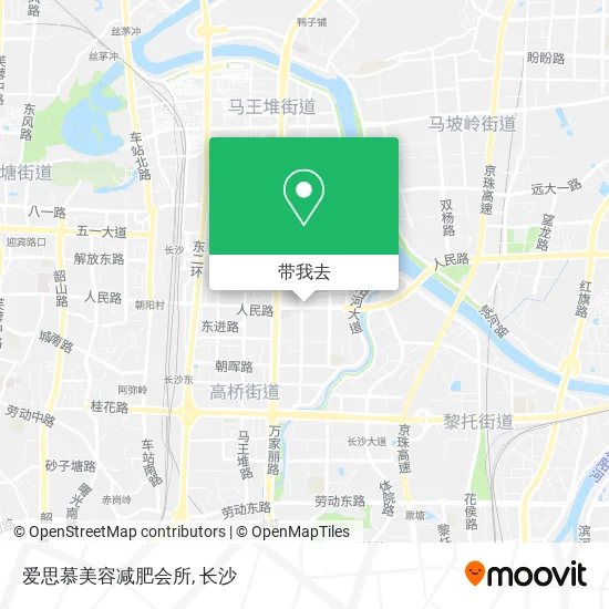 爱思慕美容减肥会所地图