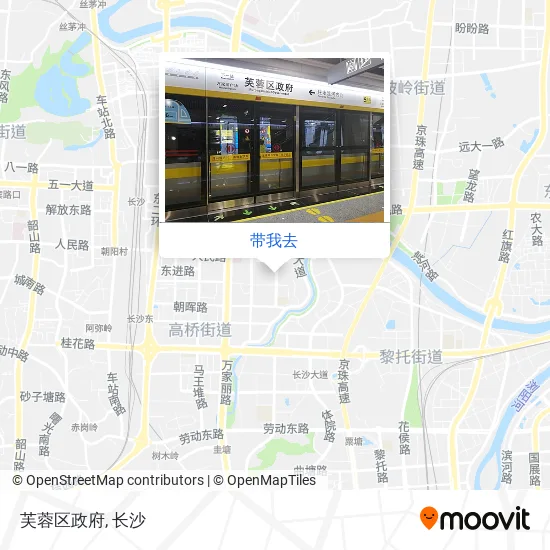 芙蓉区政府地图