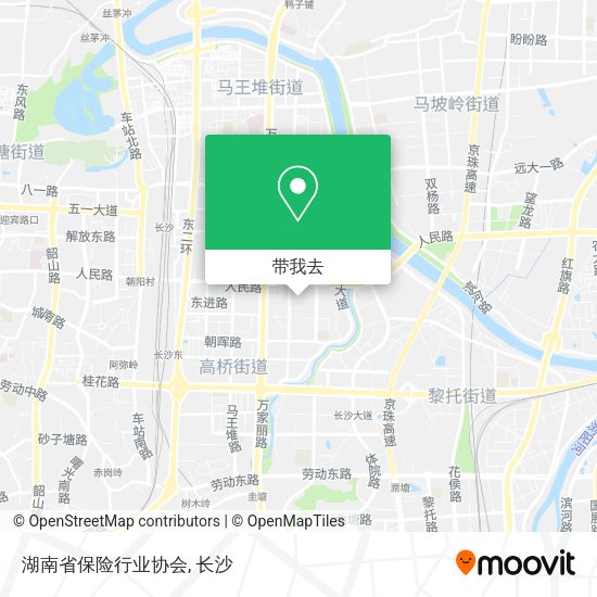 湖南省保险行业协会地图