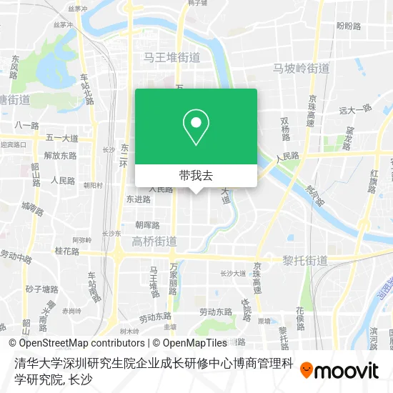 清华大学深圳研究生院企业成长研修中心博商管理科学研究院地图