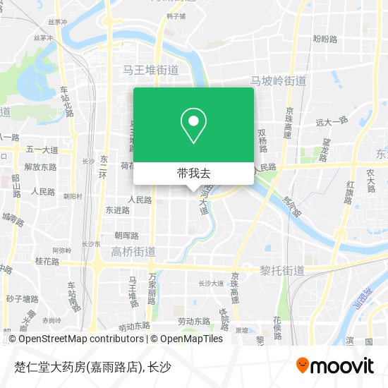 楚仁堂大药房(嘉雨路店)地图