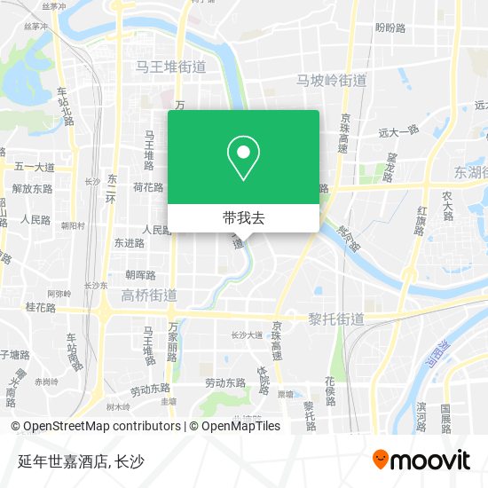 延年世嘉酒店地图