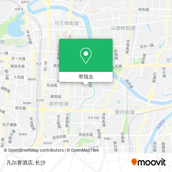 凡尔赛酒店地图