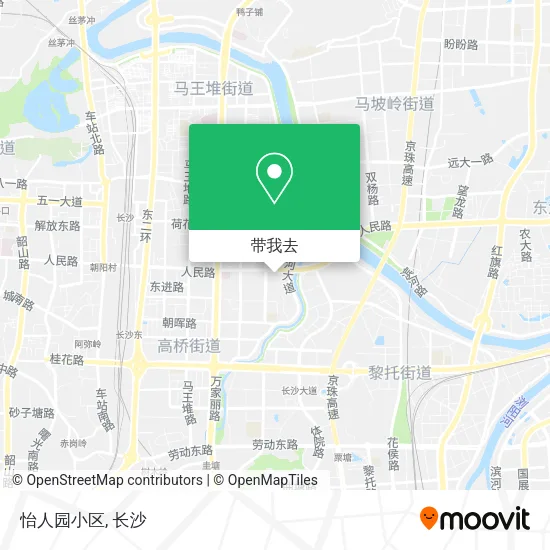 怡人园小区地图