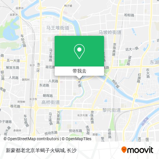 新蒙都老北京羊蝎子火锅城地图