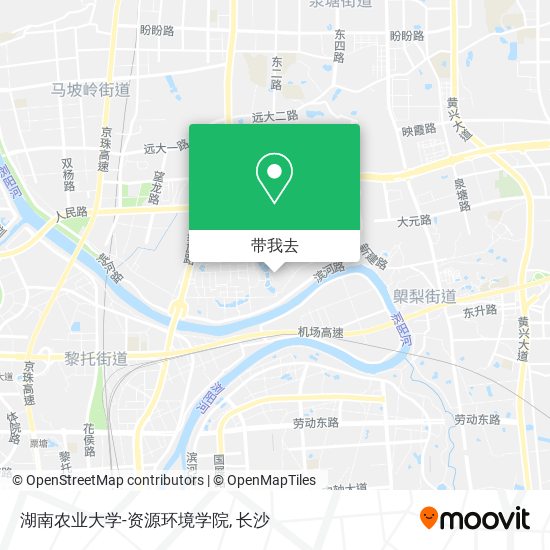 湖南农业大学-资源环境学院地图