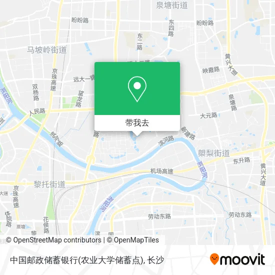 中国邮政储蓄银行(农业大学储蓄点)地图