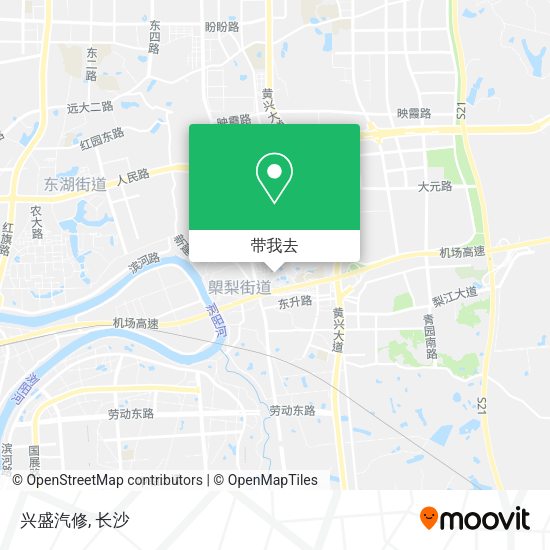 兴盛汽修地图