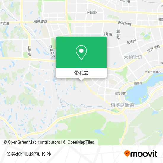 麓谷和润园2期地图