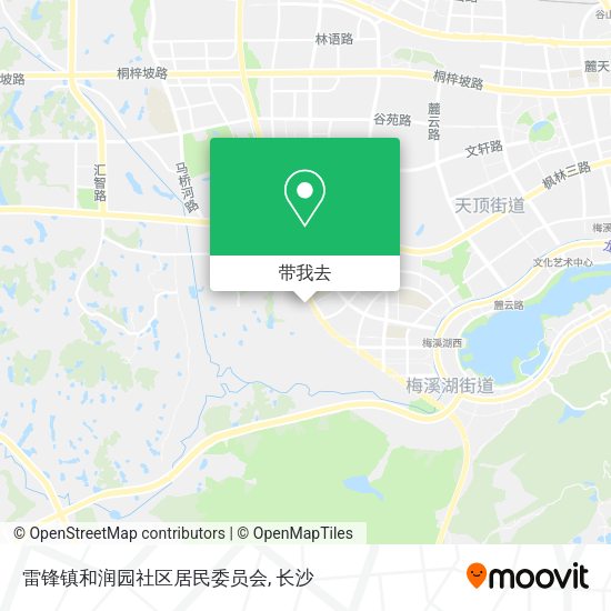 雷锋镇和润园社区居民委员会地图