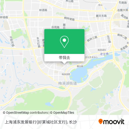 上海浦东发展银行(好莱城社区支行)地图