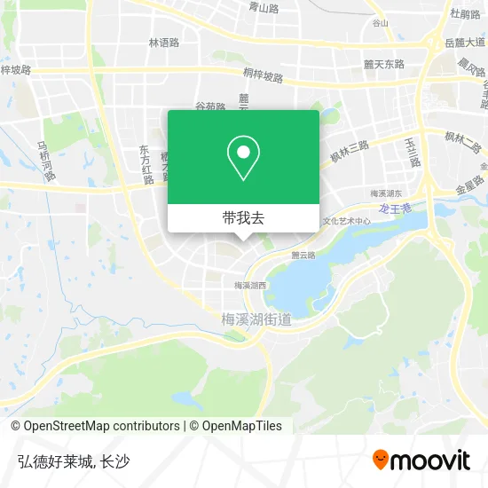 弘德好莱城地图