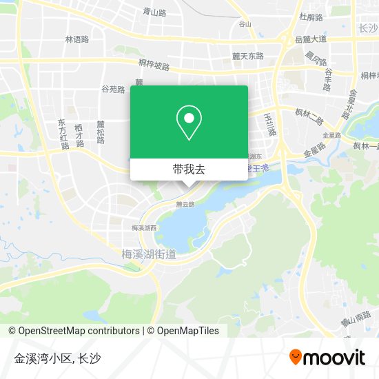 金溪湾小区地图