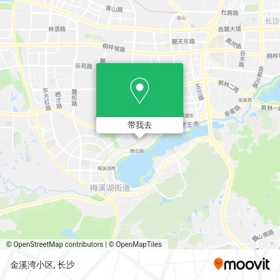 金溪湾小区地图