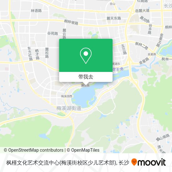 枫槿文化艺术交流中心(梅溪街校区少儿艺术部)地图
