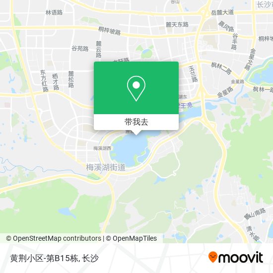 黄荆小区-第B15栋地图