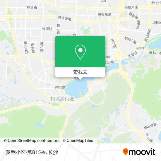 黄荆小区-第B15栋地图