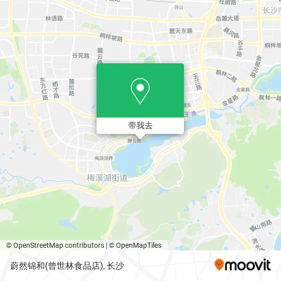 蔚然锦和(曾世林食品店)地图