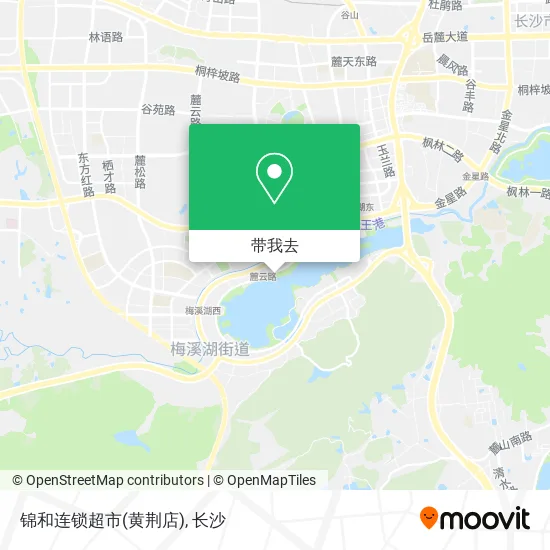 锦和连锁超市(黄荆店)地图