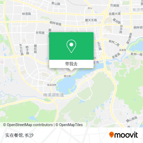实在餐馆地图