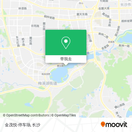 金茂悦-停车场地图