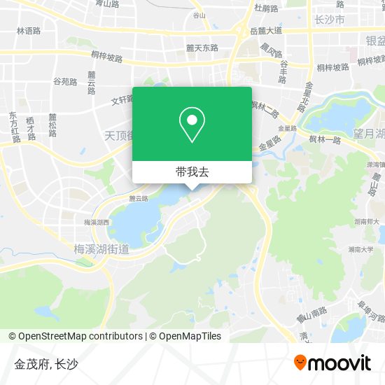 金茂府地图