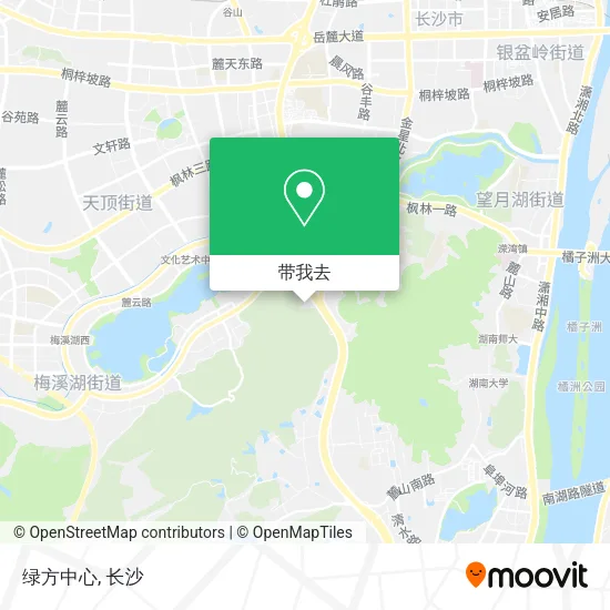 绿方中心地图