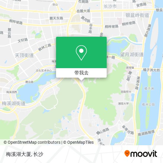 梅溪湖大厦地图