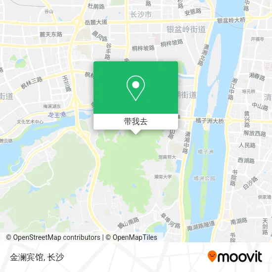 金澜宾馆地图