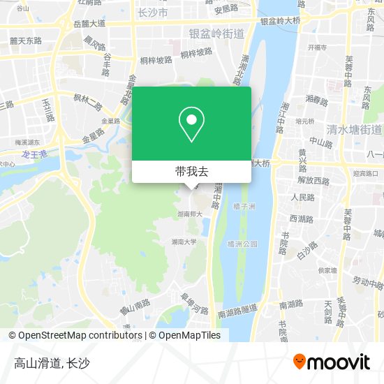高山滑道地图