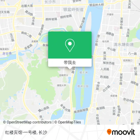 红楼宾馆-一号楼地图