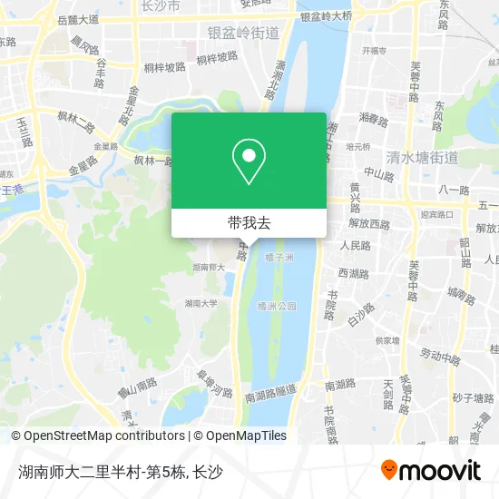 湖南师大二里半村-第5栋地图