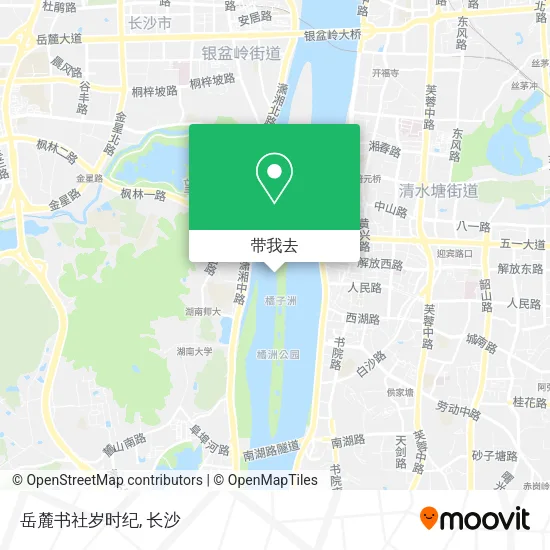 岳麓书社岁时纪地图