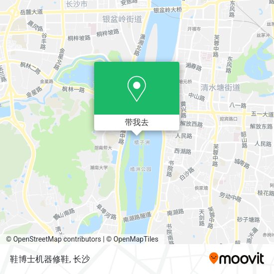 鞋博士机器修鞋地图