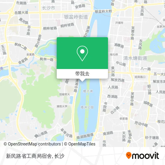 新民路省工商局宿舍地图