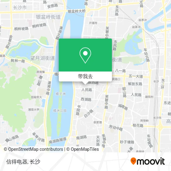 信得电器地图