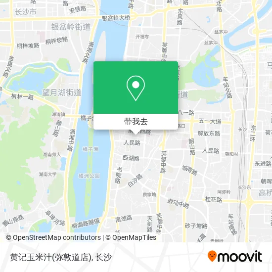 黄记玉米汁(弥敦道店)地图