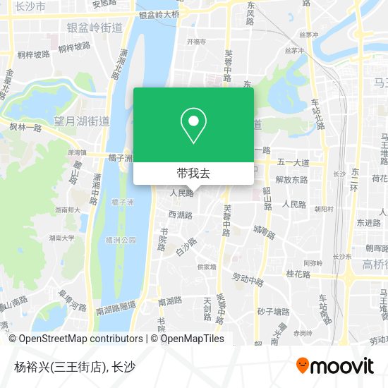 杨裕兴(三王街店)地图