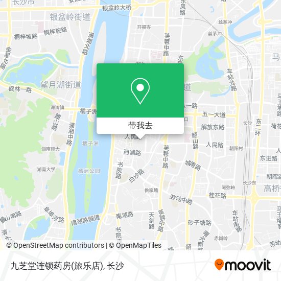 九芝堂连锁药房(旅乐店)地图