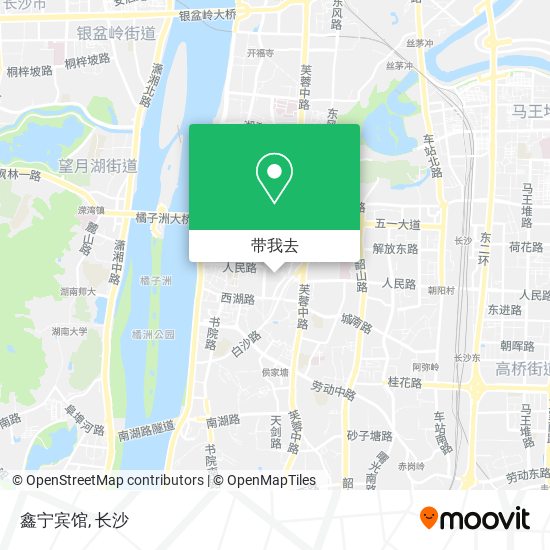 鑫宁宾馆地图